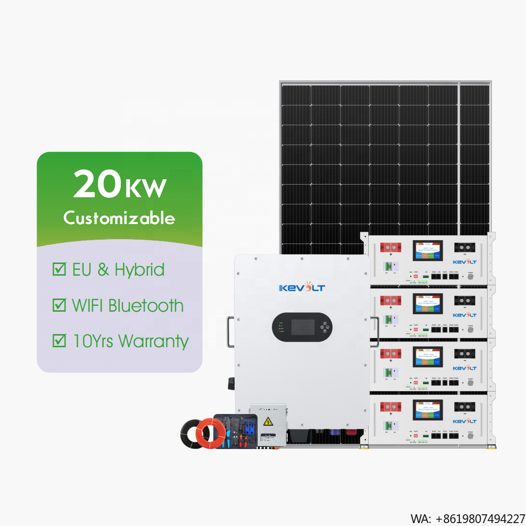 Solar Panel System 10Kw - نظام طاقة شمسية هجين جديد بقدرة
