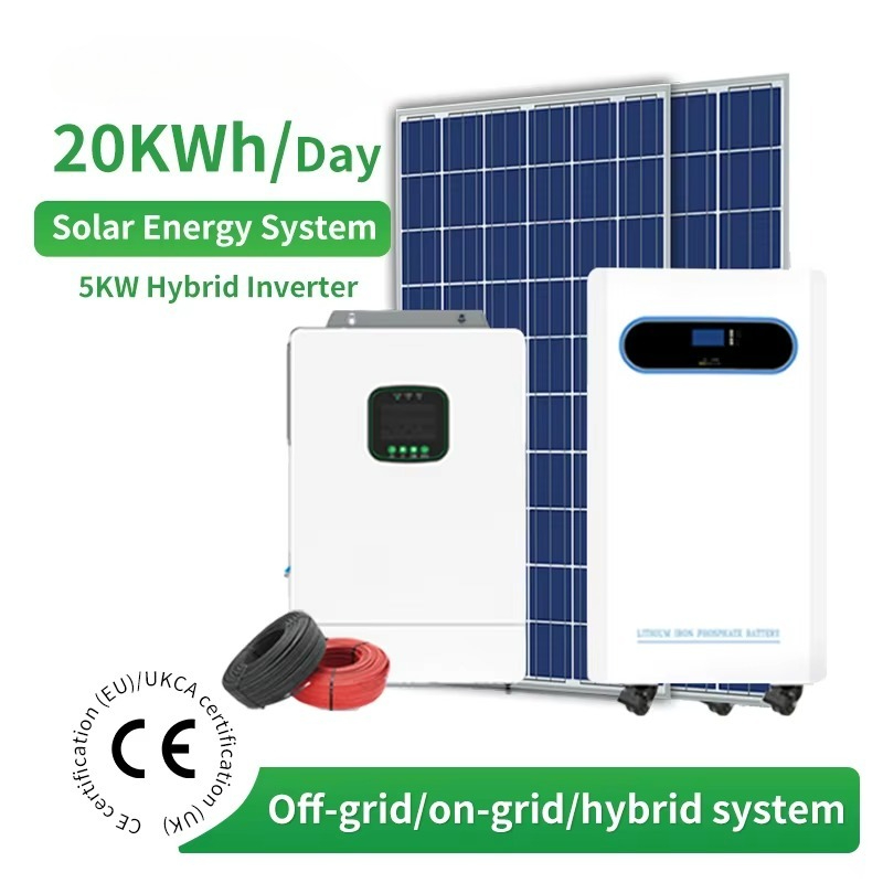 Solar Panel System 10Kw - نظام طاقة شمسية منزلي مخصص بقدرة