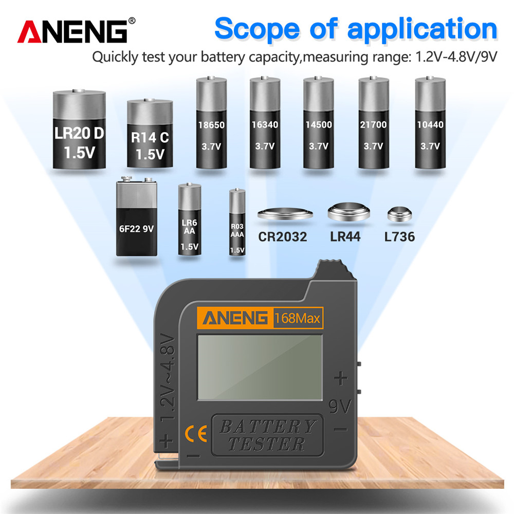جهاز ANENG 168MAX لفحص البطاري - مراجعة Renewable Energy Demonstration Kit وسعره