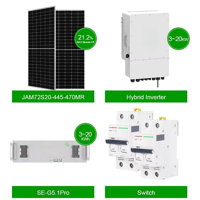 نظام الطاقة الشمسية الهجين 12  - مراجعة Solar Panel System 10Kw وسعره