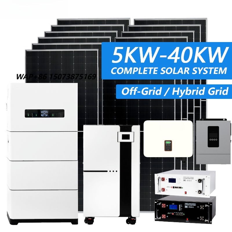 نظام طاقة شمسية هجين كامل خارج - مراجعة Solar Panel System 10Kw وسعره